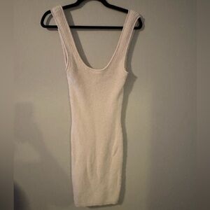 Dynamite White Knit Dress